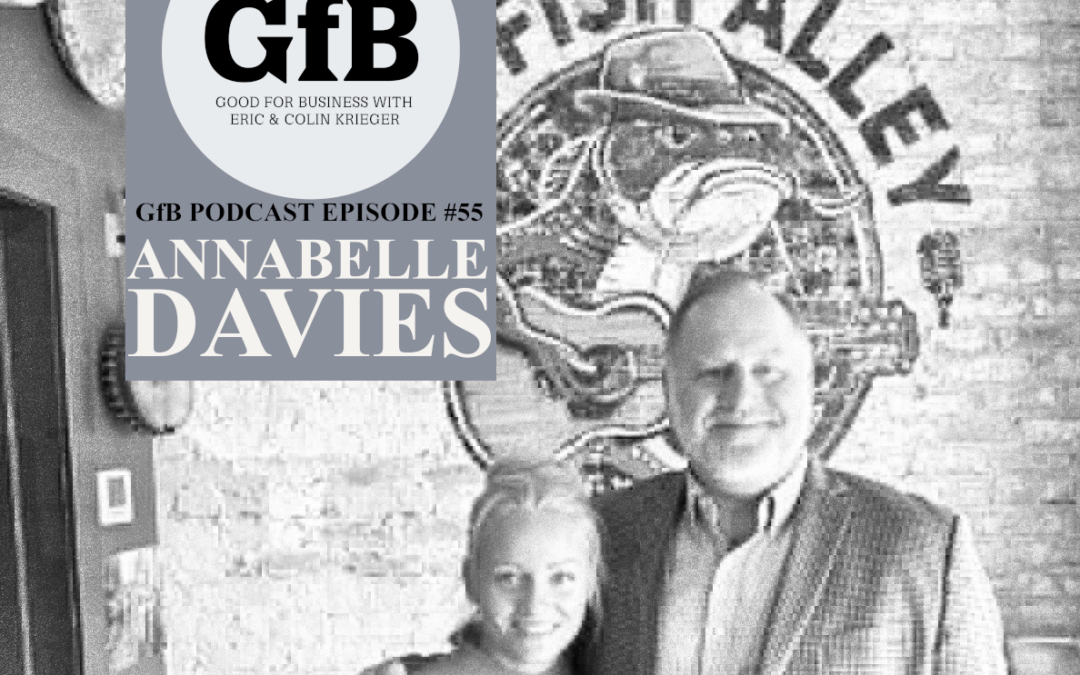 Good for Business Podcast – Episode 55 – Annebelle Davies Interviews Colin!